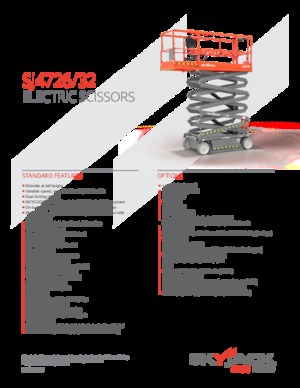 Колесни ножични автовишки Skyjack SJ4732 