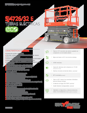 Колесни ножични автовишки Skyjack SJ4732E