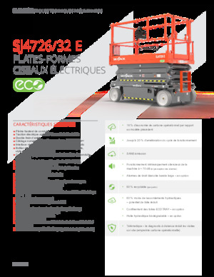 Колесни ножични автовишки Skyjack SJ4726E