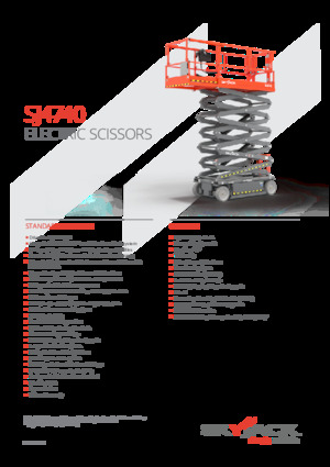 Колесни ножични автовишки Skyjack SJ4740 