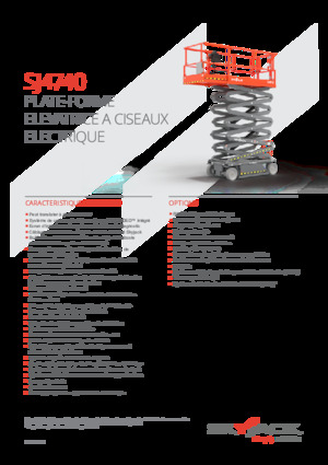 Колесни ножични автовишки Skyjack SJ4740 