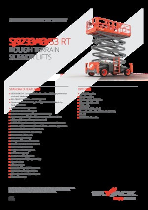 Колесни ножични автовишки Skyjack SJ9253 RT