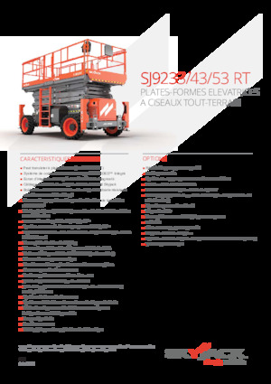 Колесни ножични автовишки Skyjack SJ9243 RT