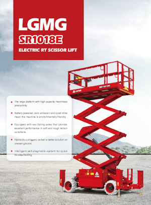 Колесни ножични автовишки LGMG  SR1018E