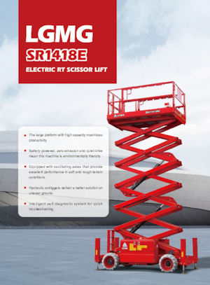 Колесни ножични автовишки LGMG  SR1418E 