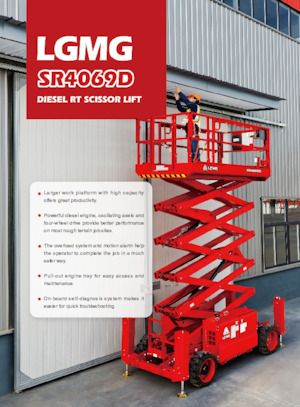 Колесни ножични автовишки LGMG  SR4069D