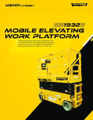 Колесни ножични автовишки Pettibone SS1932E