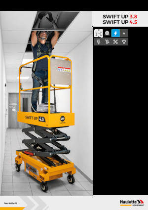 Колесни ножични автовишки Haulotte Swift Up 3.8