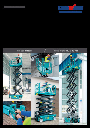 Колесни ножични автовишки Sunward SWSL 1412 HD