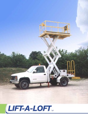 Колесни ножични автовишки Lift-A-Loft TMP16 - SPL