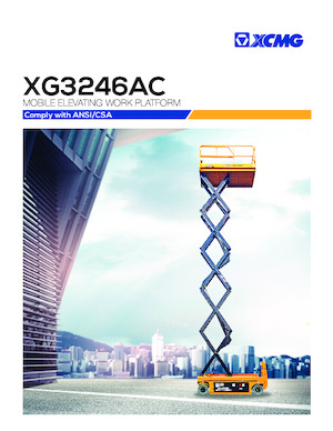 Колесни ножични автовишки XCMG XG3246AC 