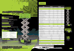 Колесни ножични автовишки Zoomlion ZS1018RT
