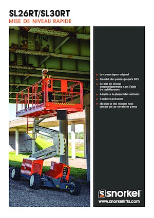 Колесни ножични автовишки Snorkel SL26RT
