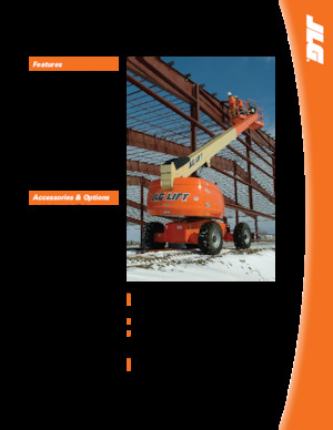 Колесни телескопични подемници JLG 600SJ