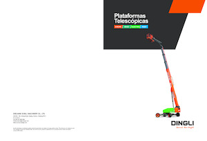 Колесни телескопични подемници Dingli BT24CERT2