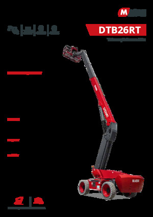 Колесни телескопични подемници MAGNI DTB26RT