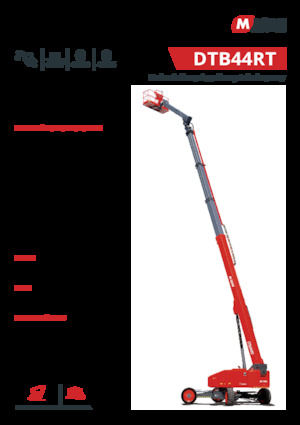 Колесни телескопични подемници MAGNI DTB44RT
