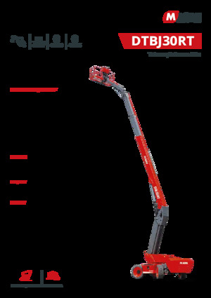 Колесни телескопични подемници MAGNI DTBJ30RT