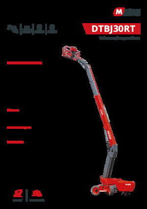 Колесни телескопични подемници MAGNI DTBJ30RT