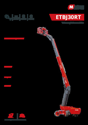 Колесни телескопични подемници MAGNI ETBJ30RT