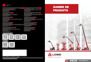 Колесни телескопични подемници LGMG  T42JE-2