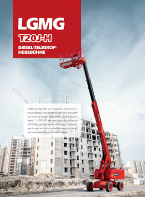 Колесни телескопични подемници LGMG  T20J-H