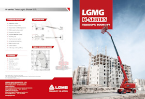 Колесни телескопични подемници LGMG  T22J-H