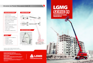 Колесни телескопични подемници LGMG  T28J-H