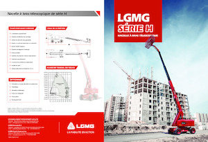 Колесни телескопични подемници LGMG  T28J-H