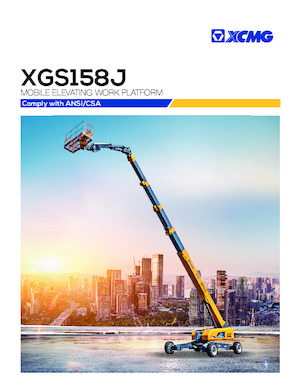 Колесни телескопични подемници XCMG XGS158J 