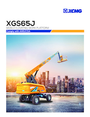 Колесни телескопични подемници XCMG XGS65J