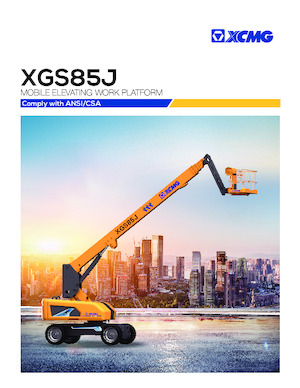Колесни телескопични подемници XCMG XGS85J