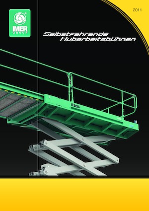 Колесни телескопични подемници Imer IT 100 E