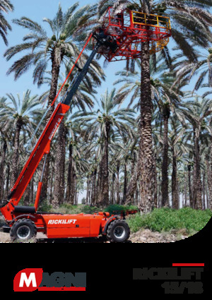 Колесни телескопични подемници MAGNI Ricklift 15