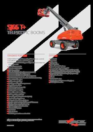 Колесни телескопични подемници Skyjack SJ 66 T+