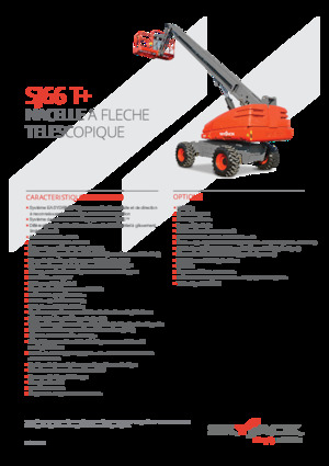 Колесни телескопични подемници Skyjack SJ 66 T+