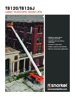 Колесни телескопични подемници Snorkel TB126J
