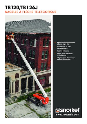 Колесни телескопични подемници Snorkel TB126J