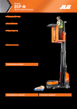 Подемници с единична вертикална мачта JLG DSP-M