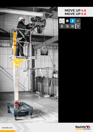 Подемници с единична вертикална мачта Haulotte Move Up 5.6 