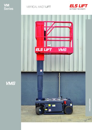 Подемници с единична вертикална мачта ELS Lift VM6