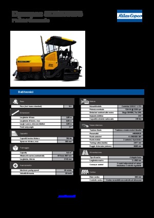 Колесни асфалтополагачи Dynapac SD 2500 WS