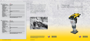 Бензинови и дизелови вибротрамбовки Wacker BS 60-2, 11