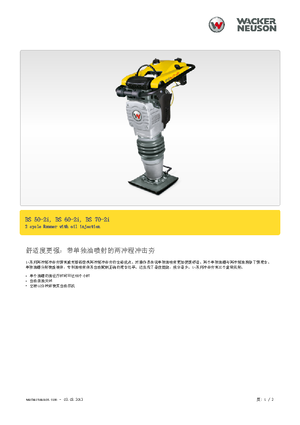 Бензинови и дизелови вибротрамбовки Wacker BS 50-2i 11