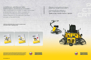 Роторни заглаждачи - ръчно водими Wacker Neuson CT 36-8 A