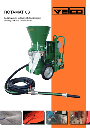 Машини за торкретиране VELCO Rotamat  0,4tb 32