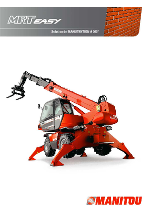 Телескопични товарачи с горна конструкция Manitou MRT 1840 Easy