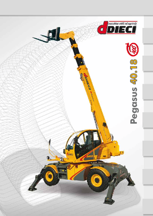 Телескопични товарачи с горна конструкция Dieci Pegasus 40.18/400 °
