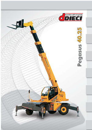 Телескопични товарачи с горна конструкция Dieci Pegasus 40.25