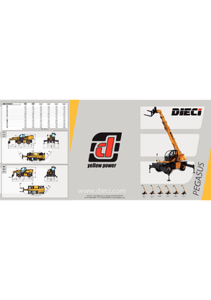 Телескопични товарачи с горна конструкция Dieci Pegasus 50.19